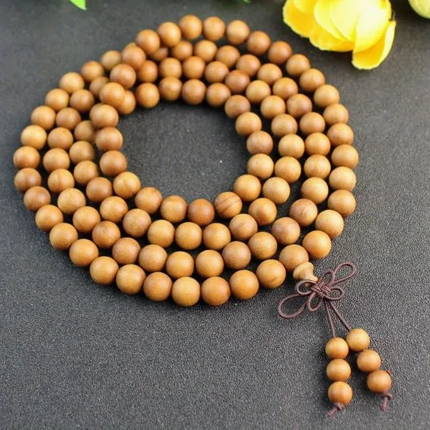 Natural Wooden Beads JAP Mala