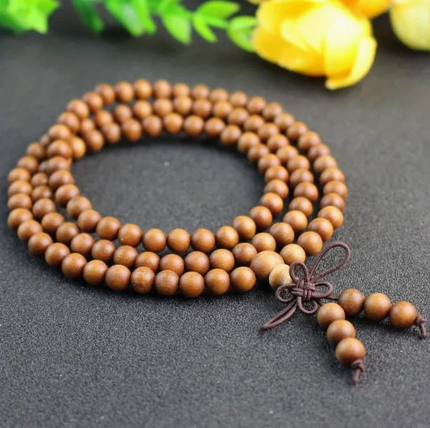 Natural Wooden Beads JAP Mala - Image 2