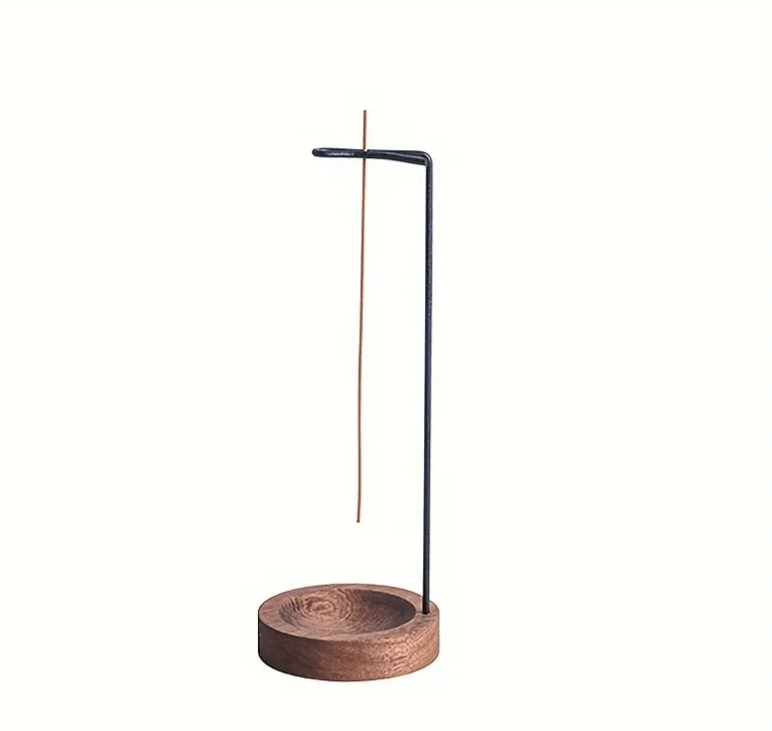 Creative Wooden Incense Burner - Image 2